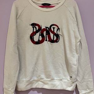 Eleven Paris brand white/ cream sweater. In great condition so cozy &comfortable